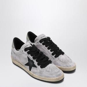 GOLDEN GOOSE 라일락/블랙/그레이 볼스타 스니커즈 GMF00852F006802/Q_GOLDE-45438