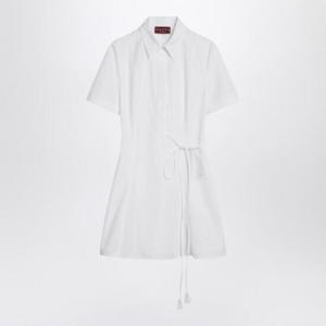 GUCCI 코튼 소재의 흰색 셔츠 드레스 830730Z7ADR/Q_GUC-9000
