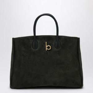 BURBERRY 로킹호스 미디엄 다크그린 스웨이드 토트백 8099557158524/XH_BURBE-C1173