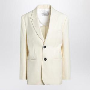 AMI PARIS Butter-coloured wool jacket FBV011WV0068/Q_AMI-726