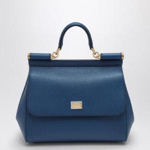 DOLCE&GABBANA 대형 로얄 블루 시칠리 핸드백 BB6002A1001/XG_DOLCE-87398