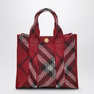 BURBERRY 체크 패턴 미니 니트 토트백 8093072158224/XH_BURBE-C1212
