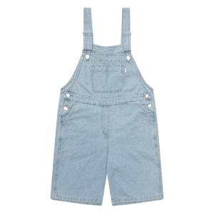 에꼴리에 여아 데님 와이드 멜빵 반바지 21B1251_BL