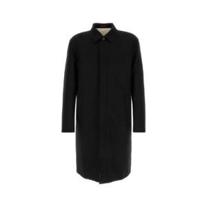 GUCCI Black wool coat 787235ZAQ97 1000