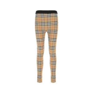 BURBERRY 프린트 스트레치 나일론 레깅스 8049478 A7028