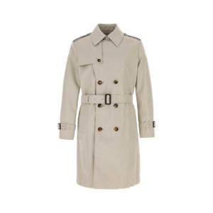 BURBERRY 도브 그레이 트윌 트렌치 코트 8101309 C1761