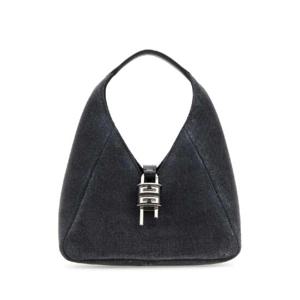 GIVENCHY 블랙 데님 미니 G-Hobo 핸드백 BB50QNB1TB 001