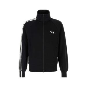 Y3 YAMAMOTO 검은색 나일론 스웨트셔츠 JF0668 BLACK