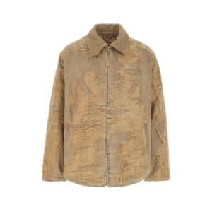 DIESEL beige cotton D Ivar jacket A18111007AZ 33S
