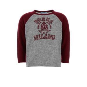PRADA Grey cashmere sweater P24L2SSOOO16M0 F0ETA