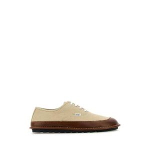 LOEWE Beige canvas Bay sneakers M816282XBC BEIGEBROWN