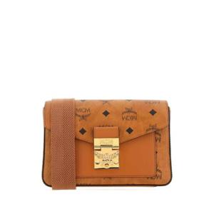 MCM 프린트 캔버스 스몰 밀리 크로스바디 백 MMRBSME03 CO