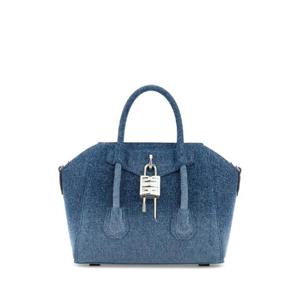 GIVENCHY Denim mini Antigona Lock handbag BB50U0B285 420