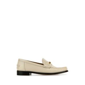 SALVATORE FERRAGAMO 아이보리 가죽 해리 로퍼 01J6567810111C MASBISMAS