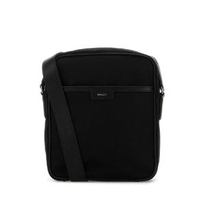 BALLY Black fabric crossbody bag MAC03QNY223 U901P