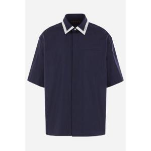 GUCCI 팝린 소재의 반팔 셔츠 814704Z7AHA4294