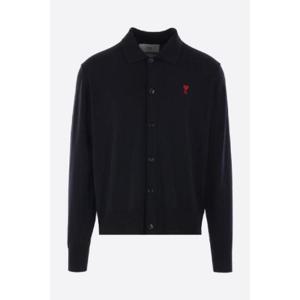 AMI PARIS ADC cardigan in combed wool HKC211KN0025001