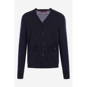GUCCI logo intarsia wool cardigan 822599XKEP14632
