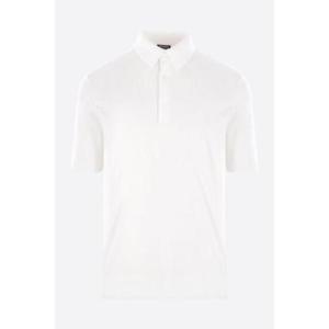 ZEGNA cotton knit polo shirt C32E8C90A7N01