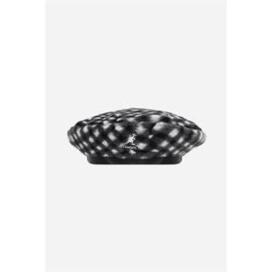 KANGOL 깅엄 프린트 인조 퍼 베레모 K4369BG007