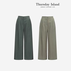 [써스데이아일랜드]일자핏 루즈 팬츠(T234MPT233W)