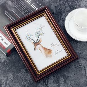 앤틱무드 사진 액자(5x7) (브라운)