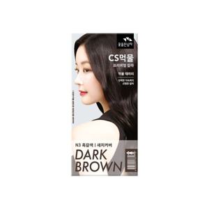 꽃을든남자 CS먹물 프리미엄 칼라크림 흑갈색(N3)