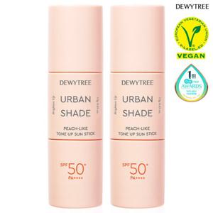 [생기톤업/복숭아빛] 듀이트리 어반쉐이드 피치 라이크 톤업 선스틱 13g 2개 SPF50+PA++++