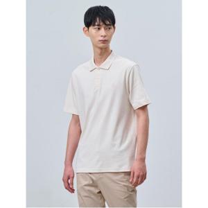 [빈폴멘] 인터록 칼라넥 티셔츠 - 아이보리 (BC4342C090)