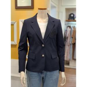 BCBG 세이브존01 피커 스트라이프 쟈켓 B4B3J105A