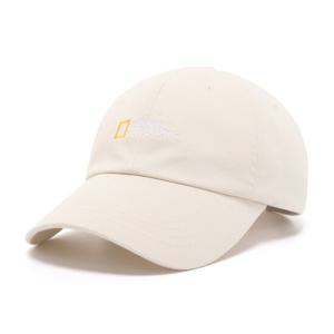 내셔널지오그래픽 N255AHA510 스몰 로고캡 IVORY
