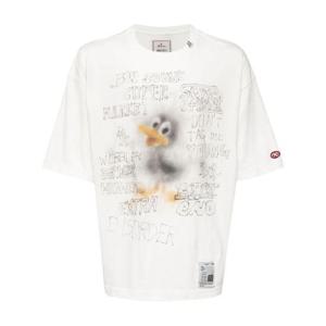 메종 미하라 야스히로 반팔 티셔츠 J13TS732WHITE White