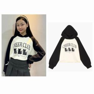 더데이걸 sh06 밑단 조임 레글란 후드 TGMH24T04