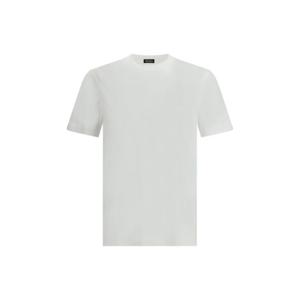 에르메네질도제냐 반팔 티셔츠 UF360A9F765 N00 WHITE