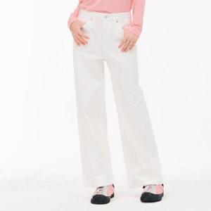 체이스컬트(남창원점) DP02 여성 화이트와이드데님팬츠 EARG2365B01