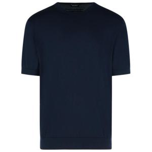 에르메네질도제냐 반팔 티셔츠 RE8C90A C10412 Blue