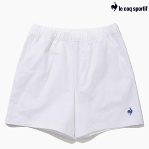 [르꼬끄] 공용 우븐 베이직 하프 팬츠 QQ123THP31_WHT