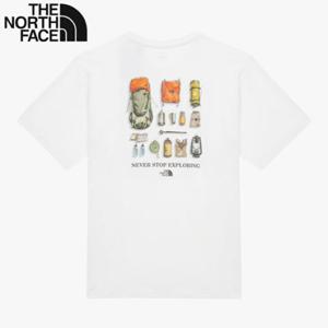 노스페이스 NT7UR07B 남여공용 루즈핏 캠프 바이브 반팔 티셔츠 KR