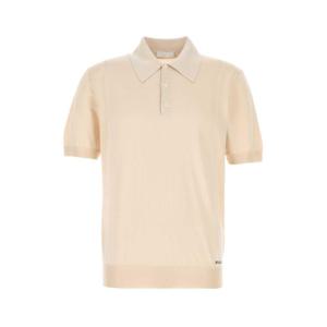 프라다 폴로 티셔츠 UMB925SOOO16AI F0018 Beige o Tan