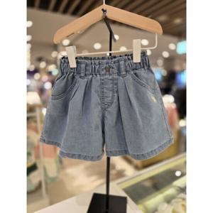 [블루독베이비] 25 SS(블루)데님 데일리 쇼츠(4531441207) 등원 백일 돌 선물 조카 아가옷 반바지 여름 (45