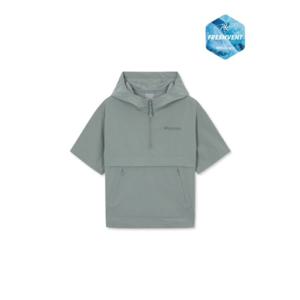 [디스커버리키즈US] (DKTR78053-KAS) 키즈 프레시벤트 경량 우븐 후드 트레이닝 반팔 아노락