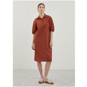올리비아로렌 sh06 아일렛배색  원피스 VVCOA4M4261