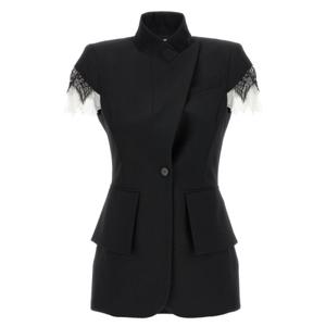 알렉산더 맥퀸 수트 자켓 822747QJADK1000 Black