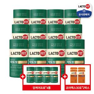 락토핏 당케어프로 12+4통 혈당케어 PBS 유산균 + 락토핏 코어맥스 60포