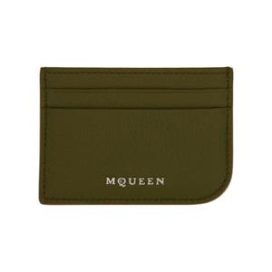 알렉산더 맥퀸 지갑 813545 1VDCC3217 MILITARY GREEN