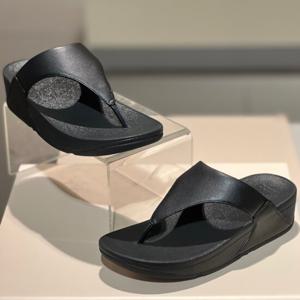 핏플랍 25S/S 루루 레더 여성 토 포스트 FFSO5E303BK 블랙