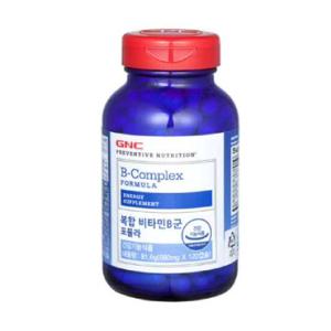 GNC 복합 비타민B군 포뮬라 (120캡슐)