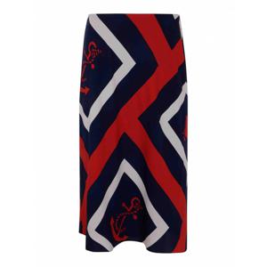 [LAUREN RALPH LAUREN] 여성 니 Length 미디 Sharae 미드 a 라인 스커트 200963170001 Blue /8