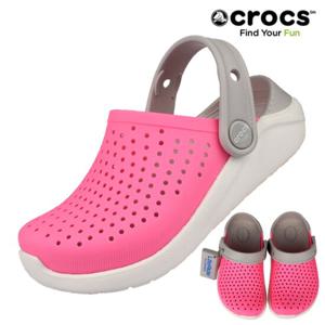 크록스 CROCS 당일발송 라이트라이드 클로그 키즈 205964-6QR