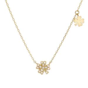[GB] 행운 네잎클로버 14K GOLD 목걸이 LNN15193G
